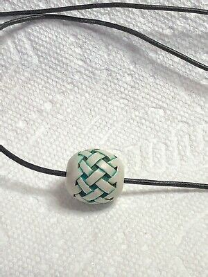 naked and afraid necklaces|Naked and Afraid TV Show Marble Teal Braid Bead。